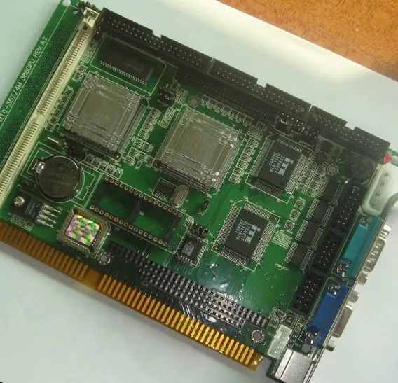 Карта на процесора AAEON SBC-357 половин размер с ISA, 386Sx