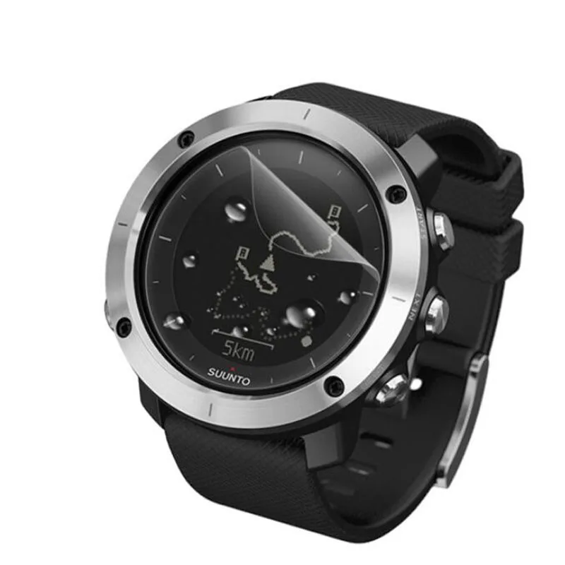 2 елемента TPU Мека Прозрачно Защитно Фолио За Suunto Traverse Watch Smartwatch Traverse Alpha Защитно покритие на екрана (Не стъкло